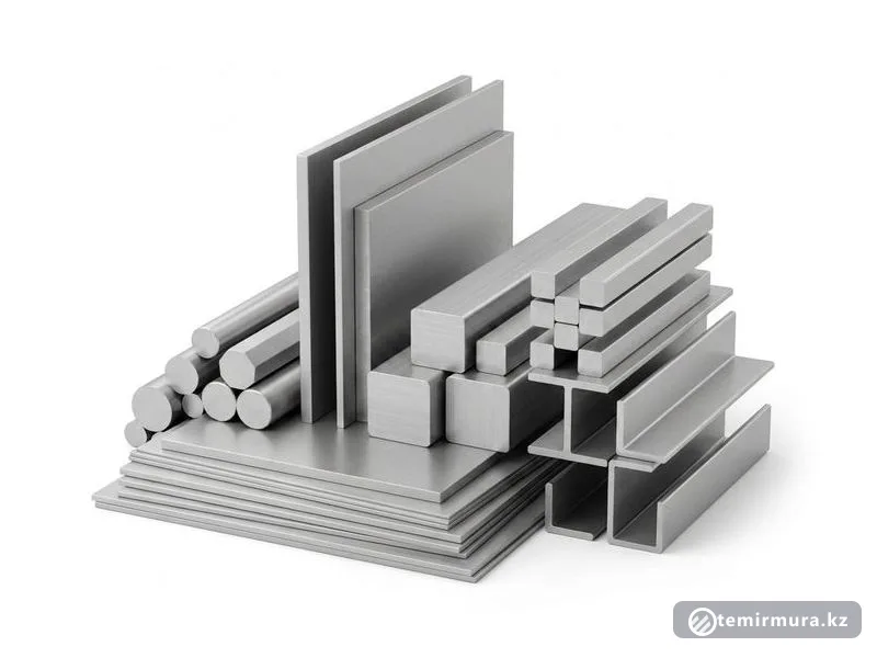 Квадрат алюминиевый 40х40 мм АД0 ГОСТ 21488-97 — 40×40 мм, склад TEMIR MURA