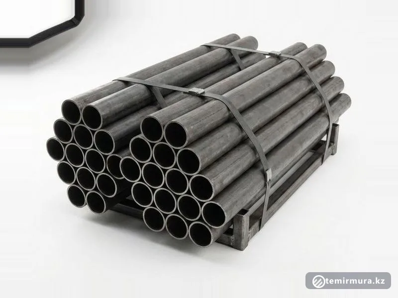 Труба стальная 17Г1С 550х14 мм — ⌀550×14 мм, склад TEMIR MURA